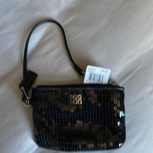 Coach sequins special occasion Wristlet